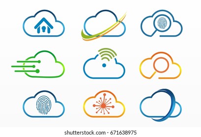 could technology Vector illustration logo design