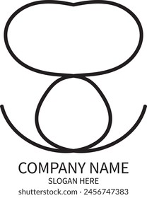 Could you provide more details about the logo you need a description for?  It can represent any brand company or organization.