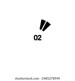 count down icon for graphic design and illustrator