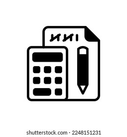 Count icon in vector. Logotype