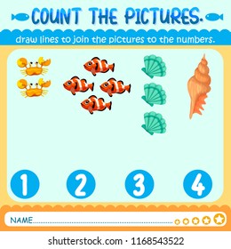 count the pictures.