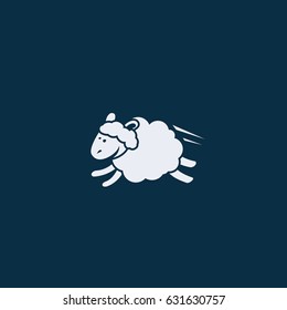 Count sheep icon