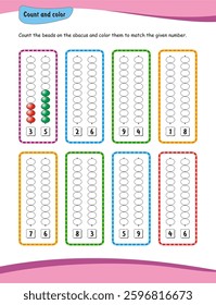 Count and write number worksheet for kids. Numbers learning activity. Count tens and ones in each set and write the number, Numbers tracing worksheet, Place value worksheet, mathematics 