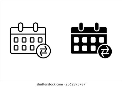 Countdown daily page calendar icon - 1 day left. Vector number day to go. Agenda app, business deadline, date. Reminder, schedule simple pictogram.