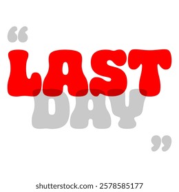 Countdown daily page calendar icon - 1 day left. Illustration number day to go. Reminder, schedule simple pictogram. Countdown for sale, promotion.