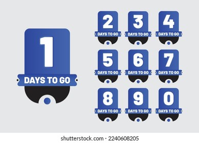 Countdown days to go promo offer
