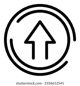 vector de contorno de icono de duración de cuenta regresiva. Llamada web. Fecha límite