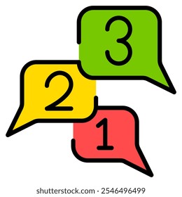 Countdown-Symbol mit ausgefülltem Umriss. Geeignet für Website-Design, Logo, App und UI. Basierend auf der Größe des Symbols im Allgemeinen, sodass es reduziert werden kann.