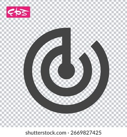 Icono de cuenta regresiva, ícono de cronómetro, ícono de tiempo, archivo de ilustración de ícono de Vector de formato EPS