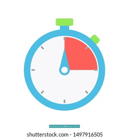 countdown icon vector illustration logo template for many purpose. Isolated on white background.