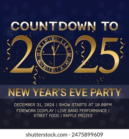 Countdown bis Silvester 2025	