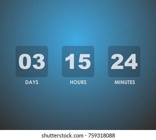 Countdown timer background