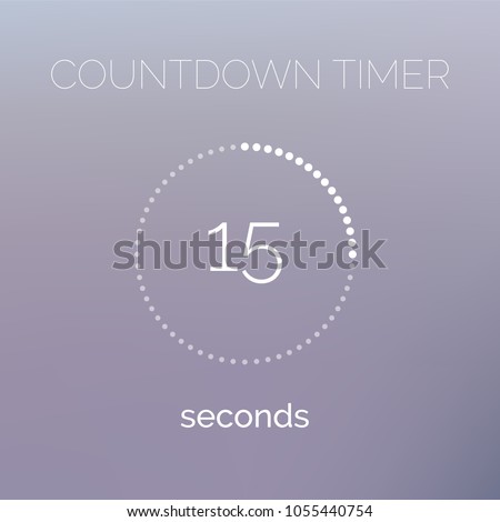 countdown timer digital downloading counter circle stock vector downloadable countdown timer