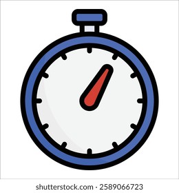 Countdown Timer Icon Element For Design