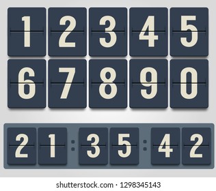 Countdown timer vector