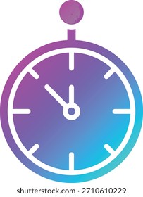 Ilustración de diseño de icono de Vector de cuenta regresiva