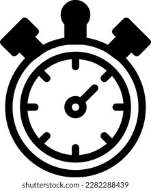 ilustración del vector de cuenta atrás en un fondo transparente. Símbolos de calidad superior. Iconos vectoriales de glifos para diseño de conceptos y gráficos. 
