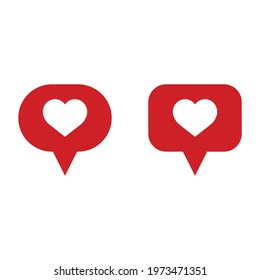 Counter Notification vector Icon on white background