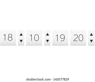 Counter panel