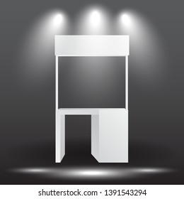counter promotion exhibition stand mockup for event, Advertising POS POI Display Rack Shelves For Supermarket Floor Showcase.