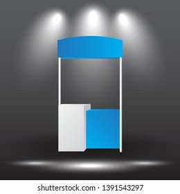 counter promotion exhibition stand mockup for event, Advertising POS POI Display Rack Shelves For Supermarket Floor Showcase.