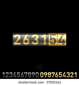 Counter. Vector. You can multiply by 2 digits from the bottom and replace them.