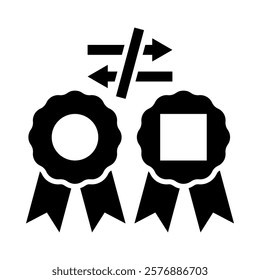 Counterfeit Icon Element For Design