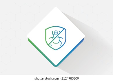 Countering Cyber Threats icon vector design