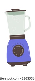 Countertop Blender Device Vector Illustration