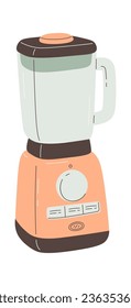 Countertop Blender Device Vector Illustration