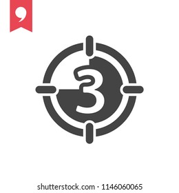 counting back icon