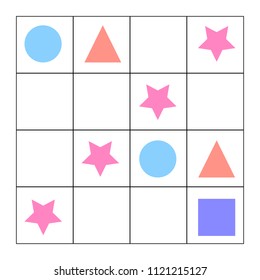 Counting Game for Preschool Children. Mathematics task. How many objects. Learning mathematics, numbers, logic. Vector Illustration