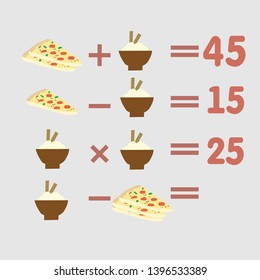 
Counting games for kids and adults. Educational math game. Result. Crossword for social networks. Rebus. Riddle for the mind. Riddle with numbers. Vector