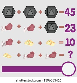 
Counting games for kids and adults. Educational math game. Result. Crossword for social networks. Rebus. Riddle for the mind. Riddle with numbers. Vector