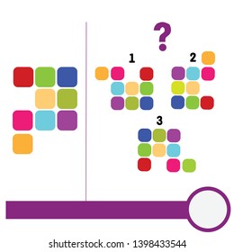 Counting games for kids and adults. Educational math game. Result. Crossword for social networks. Rebus. Riddle for the mind. Riddle with numbers. Vector