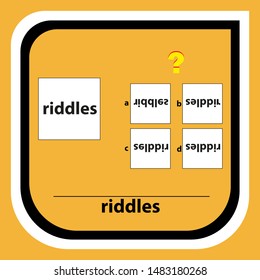 Counting games for kids and adults. Educational math game. Result. Crossword for social networks. Rebus. Riddle for the mind. Riddle with numbers. Vector
