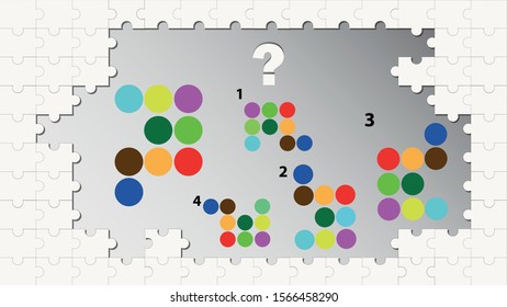 Counting games for kids and adults. Educational math game. Result. Riddle for the mind. Riddle with numbers. Vector