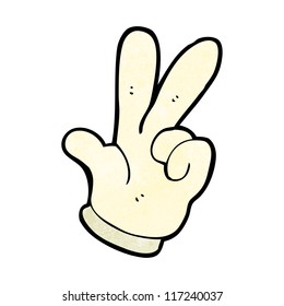 caricatura de mano de cómputo