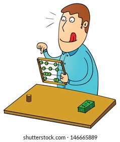 counting profit with abacus