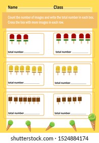 Counting and writing numbers for kid