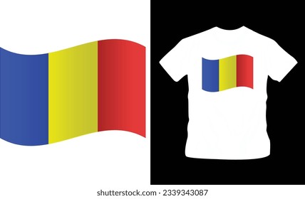 countries flag t-shirt design vector editable template