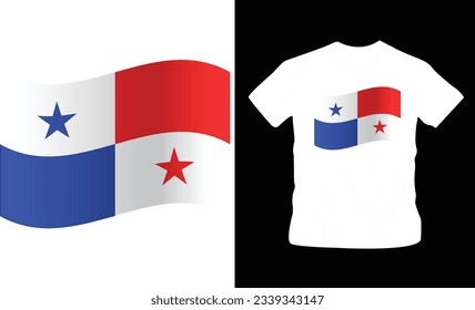 countries flag t-shirt design vector editable template