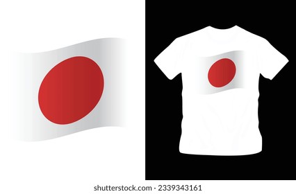 país marca el diseño de camisetas modelo modificable vectorial