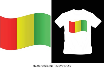 countries flag t-shirt design vector editable template