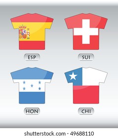 countries flags icons, 8 of 8