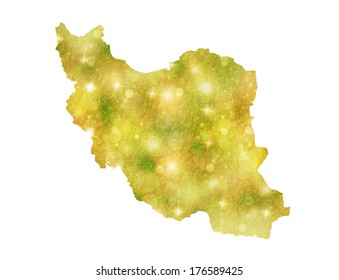 Country map?Iran?