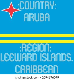 Country Aruba Region Leeward Islands, Caribbean