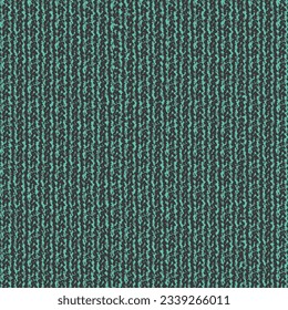 Country blanket crocheted from wool or cotton. Rustic sweater knitted with black and blue thread. Seamless pattern. Abstract vector.