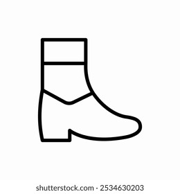 country boot icon sign vector