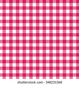 Country, classic, tablecloth, picnic, checkered pattern. Vector art.